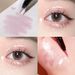 Light Pink Rose With Crushed Diamond, Long-lasting, Smudge-proof, Waterproof, Fine Highlighter Eyeliner Pen For Women_voghion.com