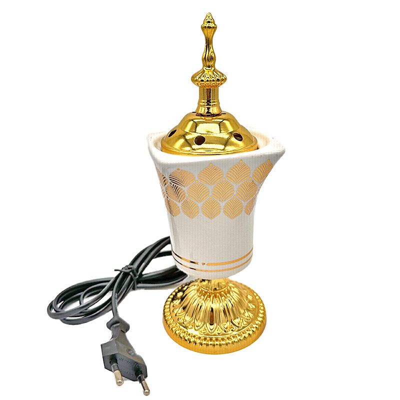 Home Furniture ceramic plug in incense burner indoor sandalwood incense burner charcoal incense burner incense burner_voghion.com