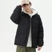 plush Thick For Men's Winter Down Bread Cotton Padded Jacket_voghion.com