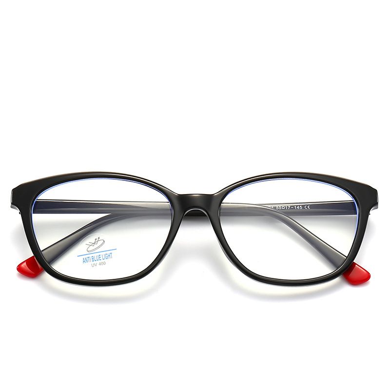 Nieuwe 8331 Fashion Eye Unisex TR90-montuur vlakglas anti-blauwlichtbril_voghion.com