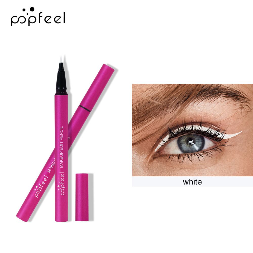 Puder-Eyeliner, wasserfest, langanhaltend, wischfestes Make-up, POPFEEL-Eyeliner-Stift, ultrafeine Augenkosmetik_voghion.com