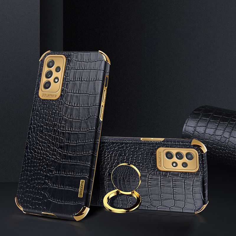 Krokodillenleer Case Voor Samsung Galaxy A53 A73 A13 A52S A52 A72 A32 A14 A54 5G Een 53 cover Cases Bescherming Shockproof Shell_voghion.com