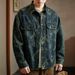 Spring Autumn New Jacquard Long Sleeve Denim Shirt For Men, Trendy Brand, Loose And Handsome, Casual Work Jacket, Outer_voghion.com