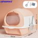 Cat Litter Box Disinfection And Deodorization, Fully Enclosed, Oversized Cat Toilet, Cat Litter Box, Extra-large Pet Supplies_voghion.com