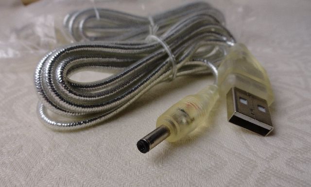 Unbeatable Quality To 3.5mm Interface DC Mini Speaker/Massager Power Cord USB Charging Cable_voghion.com