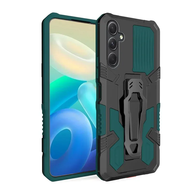 Armor Belt Clip Stand Case For Samsung Galaxy A16 A06 A55 A35 A25 A15 A05S A14 A24 A34 A54 5G Shockproof Protective Cover Fundas_voghion.com
