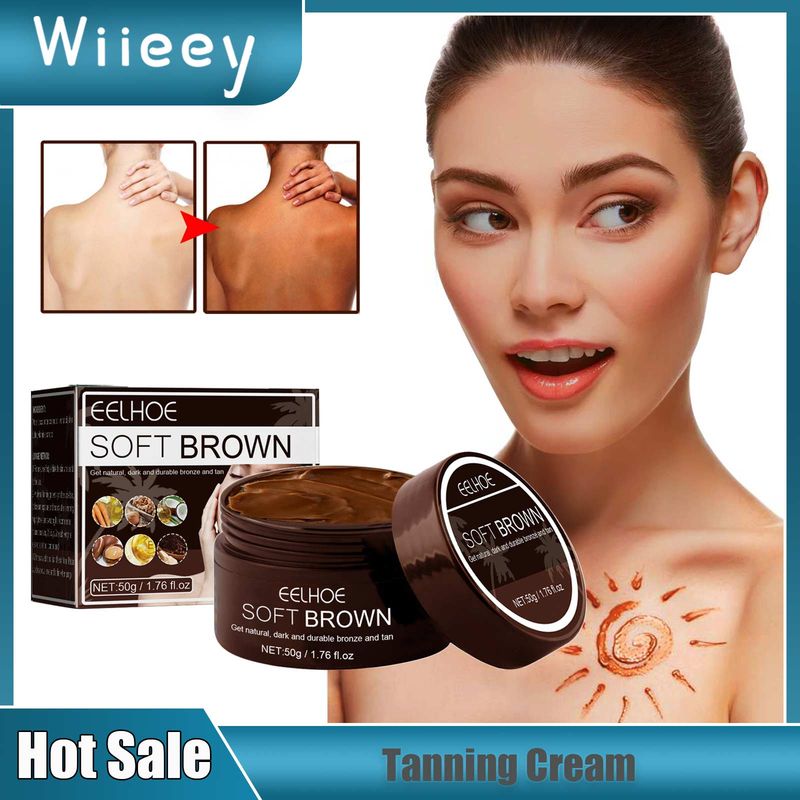 Selbstbräunungscreme für den Körper, für den Strand, Solarium, Sonne, Sonnenschutz, schneller Bräunungsschutz, Gesichts-Bronzer, Bräunungsbeschleuniger_voghion.com