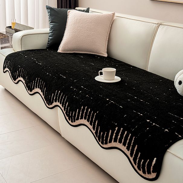 Fodera per cuscino divano irregolare in peluche di alta qualità, antiscivolo, spessa ed elegante, per divani componibili, divani a due posti e chaise longue (diverse misure e colori)_voghion.com