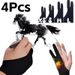 4-1Pcs Anti-Touch Zwei-Finger-Hand Malerei Handschuhe Für IPad Tablet Digital Board Bildschirm Zeichnung Anti-fouling Handschuh_voghion.com