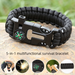 Survival Multifunktionales 5-in-1 Outdoor Paracord Camping Abenteuer Siebenkern Armband_voghion.com