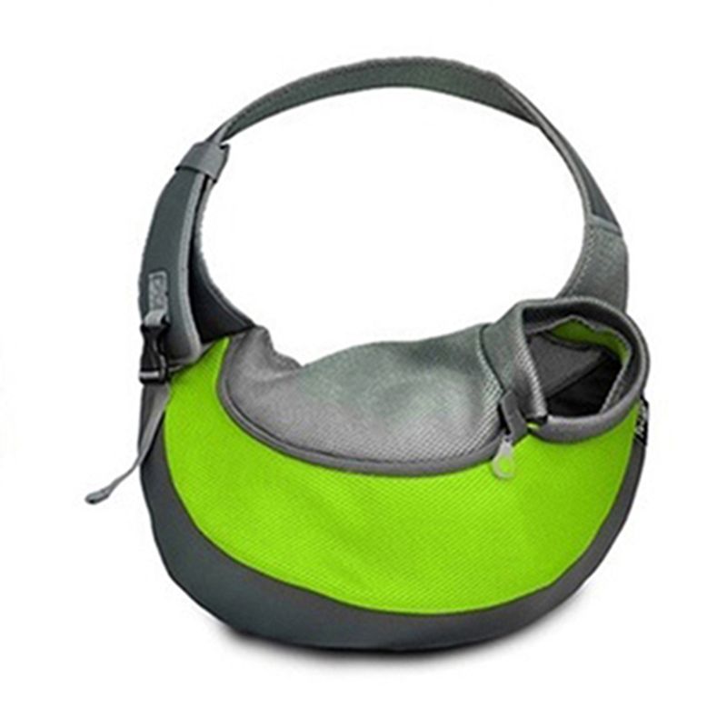 Lihanbao Pet Puppy Dog Cat Travel Carrier Tote Shoulder Bag Mesh Comfort Sling Backpack-Blue S_voghion.com