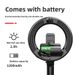 Luce di riempimento per telefono cellulare, selfie stick Bluetooth, riprese live L07, treppiede integrato, supporto da tavolo per fotocamera con telecomando_voghion.com
