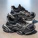 Men's Shoes 2026 New Winter Mesh Breathable Versatile Casual Sports Shoes Black Explosive Street Thick Sole Height Increasing Dad Shoes_voghion.com