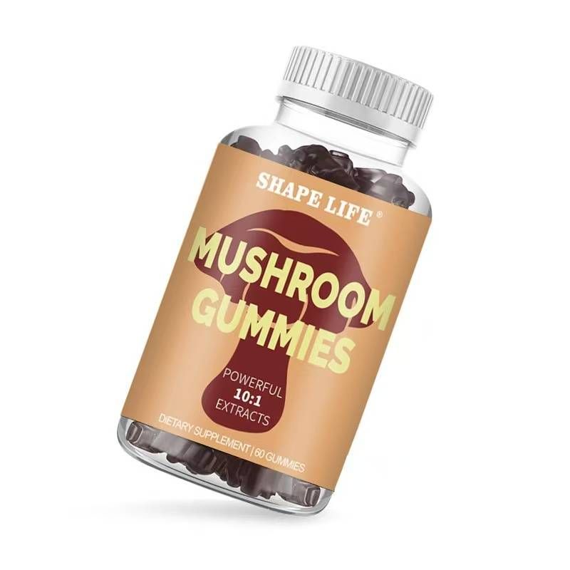 Shape Life Mushroom Gummies Anti-aging regenerace svalů Každodenní posilování Živé zdraví Gummy_voghion.com