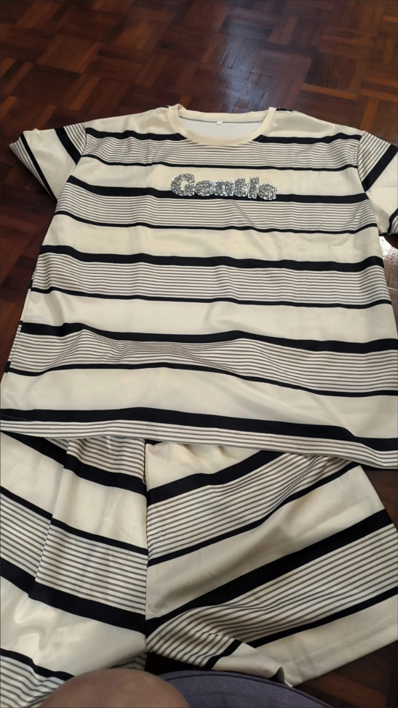 Damenbekleidung Sommer Kurzarm + Shorts Zweiteiliger Anzug Damen Freizeitsportanzug Sommerkleidung Ein komplettes Set modischer Damenbekleidung_voghion.com