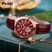 POSHI Hot-Selling Watch For Students, Waterproof, Luminous, Calendar, Diamond-Studded, Roman Numerals, Women's Watch,_voghion.com
