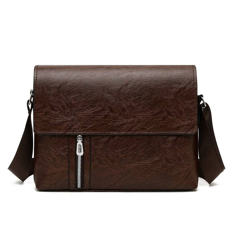 Pánská taška New 2024, luxusní módní, jednobarevná, minimalistická, přes rameno, crossbody, aktovka_voghion.com