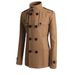 2026 European-USA Style Fashion Outerwear Woolen Overcoat Men Lapel Pure Color Double-Breasted Buttons Long Sleeve Woolen Windbreaker M-4XL_voghion.com