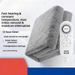 Coperta elettrica – Riscaldamento rapido a 4 livelli, doppio controllo (misura singola/matrimoniale, flanella/peluche lungo, 220 V, 70 W, certificata CE, approvata 3C)_voghion.com