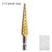 Step Drill Bit Set – Hex Shank Multi-Size Unibit For Metal, Wood & Plastic – High-Speed Steel Construction_voghion.com