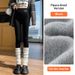 Leggings termici invernali caldi con fodera in pile di alta qualità e pantaloni elasticizzati a vita alta in pile di cammello da 600 g (opzioni da 280 g a 600 g)_voghion.com