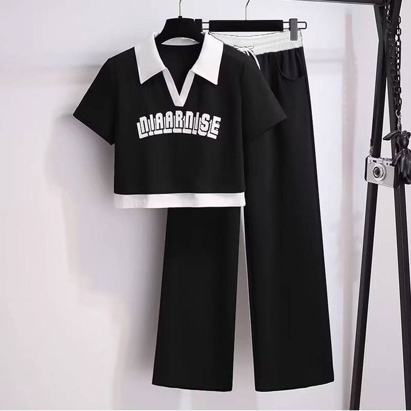 Abbigliamento da donna Tuta da corsa in due pezzi con cappuccio e pantaloni a gamba larga_voghion.com