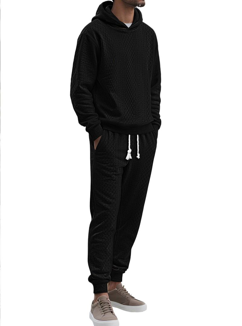Men's Clothing Solid Color Hooded Pullover Loose Men And Women Brand Sweatshirt Versatile Couple Tops_voghion.com