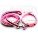 Fabric With Reflective Straps Walking Pet Leash Dog Cat Travel Non-Telescopic Anti-Lost_voghion.com