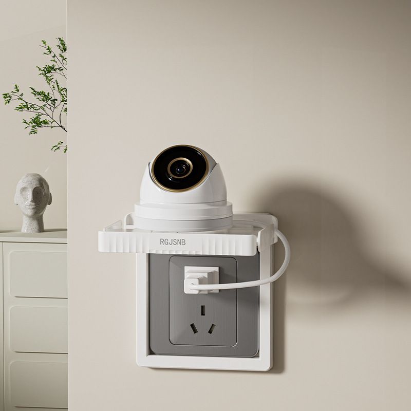 Telefonhalter und Organizer zur Wandmontage – Multifunktionsregal ohne Bohren für Router, Kamera, Ladegerät und kleine Geräte (platzsparendes Design)_voghion.com