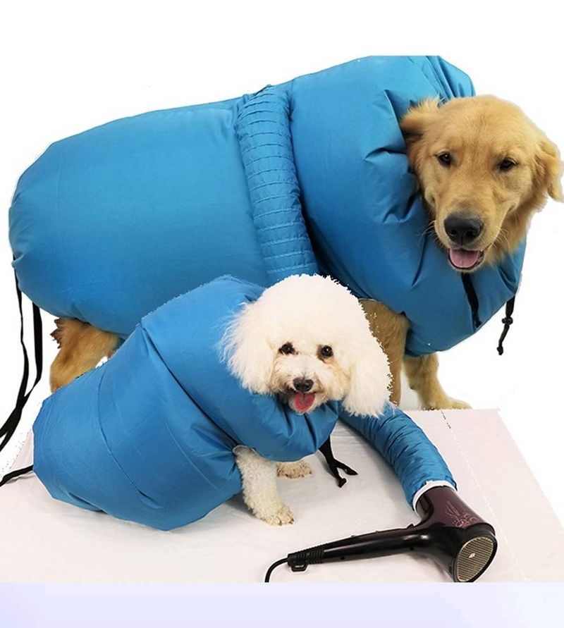 Portable Pet Drying Bag Folding Dogs Hair Dryer Blow Bag Grooming  Bag Pet Dry bag Cat Blow_voghion.com