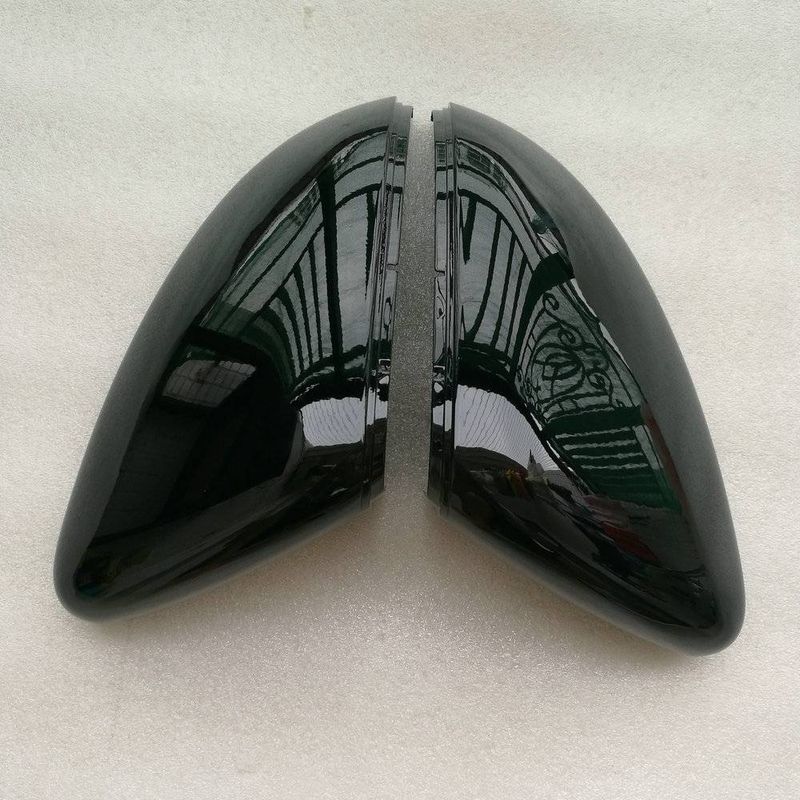 Črn pokrov stranskega ogledala za VW Golf 7 MK7 7.5 GTD R GTI GTE VII Cap E-golf Sportsvan 2013 2014 2015 2016 2017 2018 2019_voghion.com