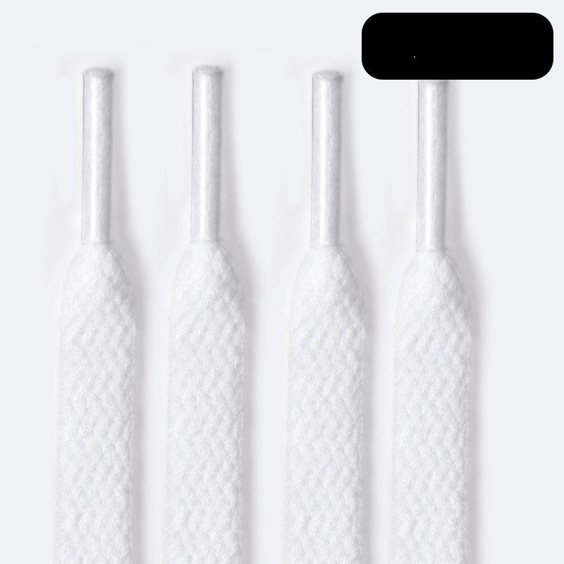 Shoe Accessories single layer flat sports shoes canvas basketball shoes pink black gray color white shoelace rope a pair_voghion.com