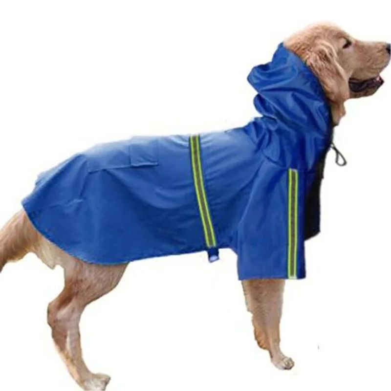 Hunde-Regenmantel, Kleidung, Haustier, großer Hund, Welpe, Regenmantel, lässig, wasserdichte Jacke, Kostüme, gelb, Übergröße, XXL, Regenmantel für große Hunde_voghion.com