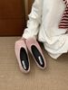 2025 Autumn New Fashion Versatile Square Toe Hidden Wedge Shallow Mouth Slip-On Women's Soft Sole Loafers_voghion.com