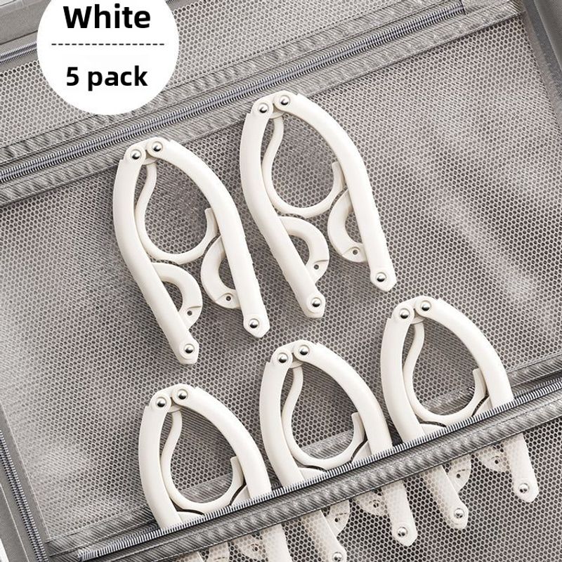 Storage Foldable Hanger Portable Thickened No Trace Travel Business Trip Student Clothes Drying Socks_voghion.com