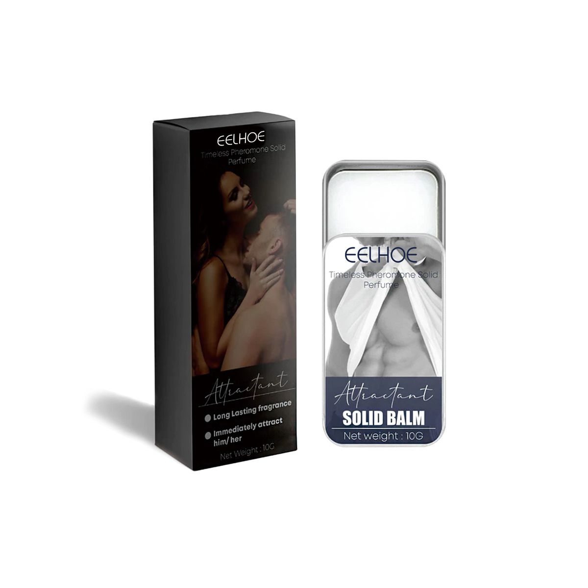 Balsamo solido EELHOE, fragranza di lunga durata, applicato su corpo e pelle, fresco per l'aria, fragranza leggera, balsamo portatile_voghion.com