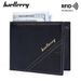 New Men's Short Wallet baellerry Retro Multi-card Open Wallet RFID Simple Wallet_voghion.com