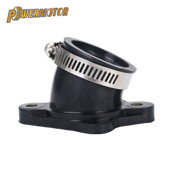 Motorcykel Racing Förgasare Gummi Vinklad Adapter Inloppsrör Moto För MIKUNI VM24 OKO KOSO KEIHIN PE28 30 32 34mm_voghion.com