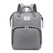 Mommy Bag New Portable Folding Bed Mother And Baby Backpack Large Capacity Multifunctional Backpack Mommy Bag_voghion.com