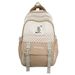 GUIYU Large Capacity Checkered Backpack For School & Travel - Lightweight Durable Unisex Rucksack With Breathable Cushioned Straps (Multiple Colors)_voghion.com