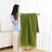 Class A Combed Cotton Waffle Bath Towel Pure Cotton Honeycomb Adult Air Conditioning Blanket Shawl Enlarged Soft_voghion.com