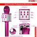 5CORE Bluetooth Wireless Karaoke Microphone All-in-One Portable Handheld Mic With Speaker Recorder Microfono Inalambrico WM SPK PNK_voghion.com