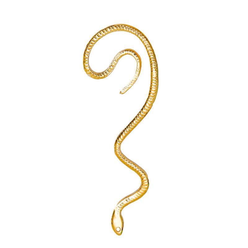 Creative Snake Earrings No Pierced Ear Cartilage Clip on Wrap Earrings Cartilage Earrings for Party_voghion.com