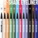 12pcs Colored Eyeliner Set - Long-Lasting, Waterproof, Non-Fading & Non-Smudging, Beginner-Friendly, Ideal For Stage & Daily Makeupr_voghion.com