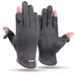Gants de cyclisme d'hiver T-BAGWELL pour hommes et femmes - Compatibles avec les écrans tactiles, coupe-vent, antidérapants et thermiques, avec découpes pour les doigts et logo en métal_voghion.com