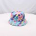 Double sided printed fisherman Korean version versatile sunshade basin hat_voghion.com
