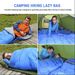 Envelope With Cap Sleeping Bag, Spring Summer Autumn Outdoor Travel Bag, Adult Camping Single Sleeping Bag 210*75CM 5-20_voghion.com