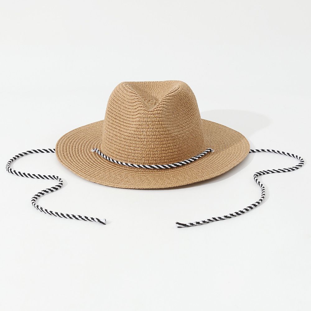 2025 Neuer winddichter Panama-Sonnenhut mit Seilschutz für den Außenbereich_voghion.com