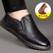High-End-Business mit Rindersehnensohle, neuer Vater für Männer, Sohle und weiche Oberfläche, Slip-On-Freizeitschuhe aus Leder_voghion.com