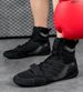 Large size men's and women's non-slip and anti-drop boxing shoes, fighting training wrestling shoes, light wear-resistant and non-slip Sanda fighting_voghion.com